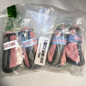 Dog/Pet Boots Pink with Grey soles. Size 2. NWT